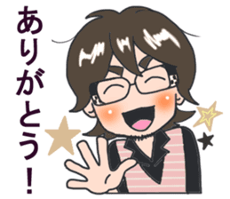 Prof. Kenji OKUDA - a Behavior Analyst sticker #6662262