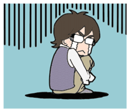 Prof. Kenji OKUDA - a Behavior Analyst sticker #6662264