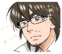 Prof. Kenji OKUDA - a Behavior Analyst sticker #6662287