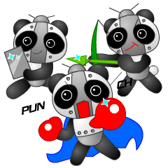 Mechanic Panda Robot (Digging)