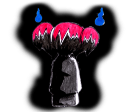 Red hair girl. FUN! FUN! sticker #6662584