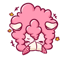 in the case of a sheep sticker #6662940