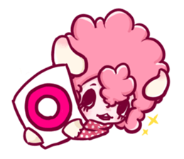 in the case of a sheep sticker #6662941