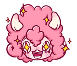 in the case of a sheep sticker #6662947