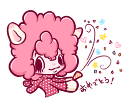 in the case of a sheep sticker #6662952