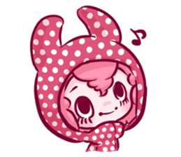 in the case of a sheep sticker #6662967