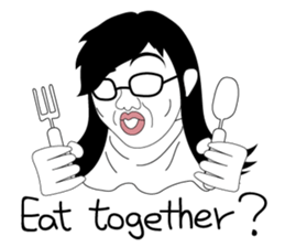 Little Miss Loser v.1(English) sticker #6662977