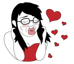 Little Miss Loser v.1(English) sticker #6662988