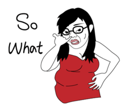 Little Miss Loser v.1(English) sticker #6662991