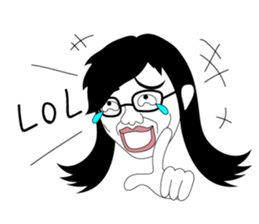 Little Miss Loser v.1(English) sticker #6663000