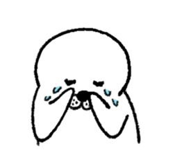 azarashi chan's daily life sticker #6663413