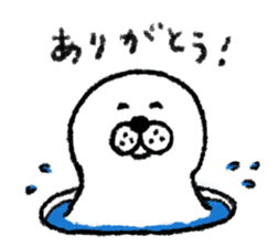 azarashi chan's daily life sticker #6663423
