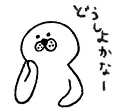 azarashi chan's daily life sticker #6663431