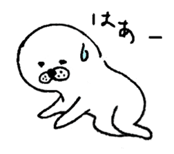 azarashi chan's daily life sticker #6663433