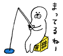 azarashi chan's daily life sticker #6663438