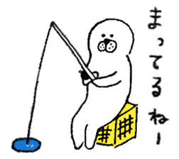 azarashi chan's daily life sticker #6663438