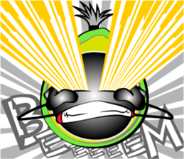 Scream of avocado sticker #6663496