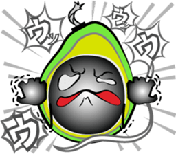 Scream of avocado sticker #6663505
