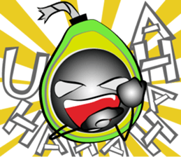 Scream of avocado sticker #6663510