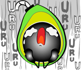 Scream of avocado sticker #6663516