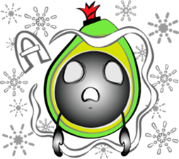 Scream of avocado sticker #6663517