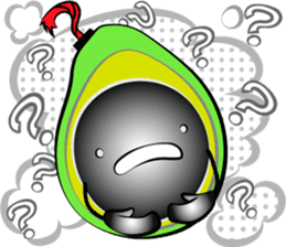 Scream of avocado sticker #6663518