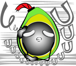 Scream of avocado sticker #6663519