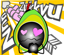 Scream of avocado sticker #6663527