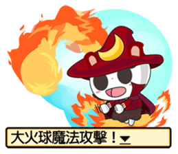 Little Red Cat ver. RPG sticker #6663964