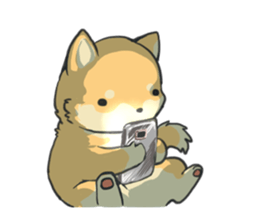 Shiba HATI BowBow 2 sticker #6664285