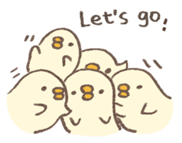 You are chicken exactly! (En) sticker #6664433