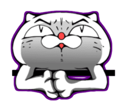 cat of an impudent face2 sticker #6664832