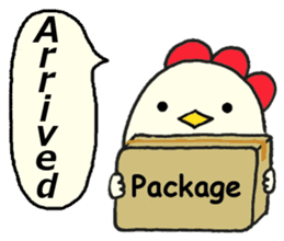 Cute chicken sticker #6665425