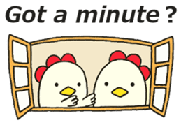Cute chicken sticker #6665428