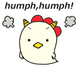 Cute chicken sticker #6665438