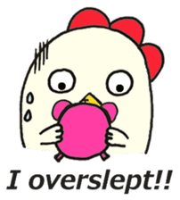 Cute chicken sticker #6665451