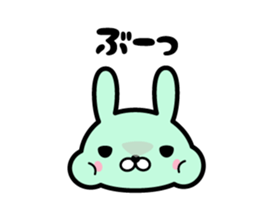 Ten rabbits Part 5 sticker #6665786