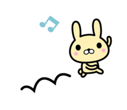 Ten rabbits Part 5 sticker #6665809