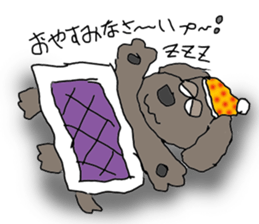 Cute and funy Toy Poodle charactor sticker #6666113
