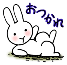 Ordinary rabbit sticker #6666262