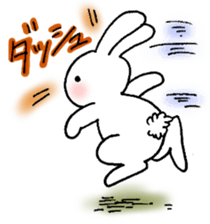 Ordinary rabbit sticker #6666279