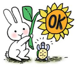 Ordinary rabbit sticker #6666287