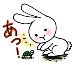 Ordinary rabbit sticker #6666292