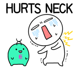 Poor physical condition sticker sticker #6666751