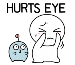 Poor physical condition sticker sticker #6666752