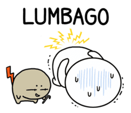 Poor physical condition sticker sticker #6666754