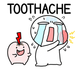 Poor physical condition sticker sticker #6666758