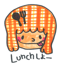 Gokigen Sticker of girl . sticker #6667188