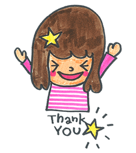 Gokigen Sticker of girl . sticker #6667189