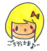 Gokigen Sticker of girl . sticker #6667192